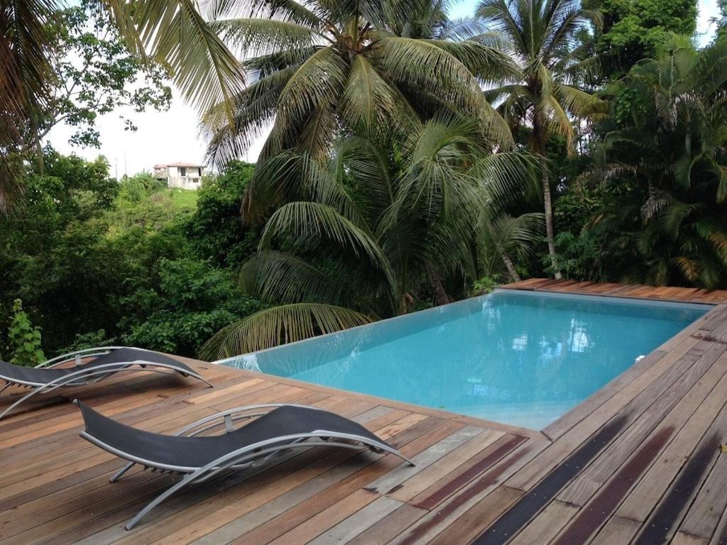 Confortable T1 Le Gosier, Wi-Fi, Piscine Dans Gite 르 고지에 외부 사진